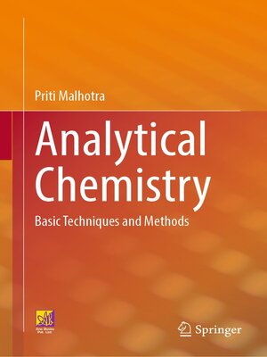 cover image of Analytical Chemistry